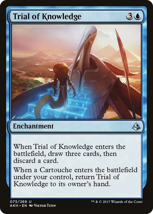 Trial of Knowledge [Amonkhet] Foil