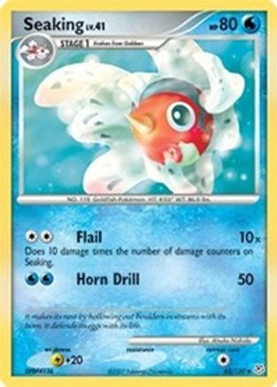 Seaking (62) Reverse Holofoil - Diamond and Pearl
