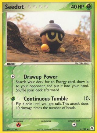 Seedot (61) Reverse Holofoil - Legend Maker