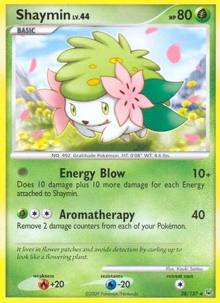 Shaymin (38) Reverse Holofoil - Platinum