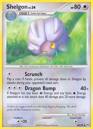 Shelgon (48) Reverse Holofoil - Arceus