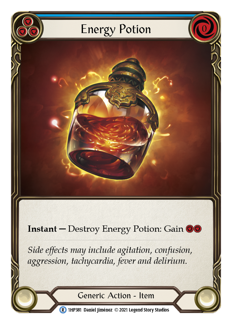 Energy Potion [1HP381] (History Pack 1) | Silver Goblin