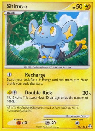 Shinx (118) Reverse Holofoil - Legends Awakened