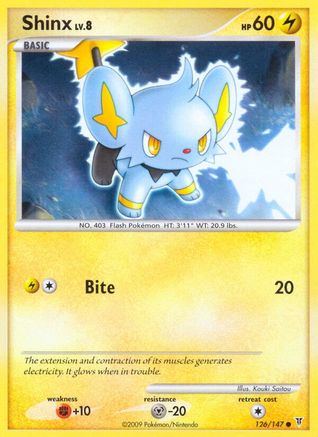 Shinx (126) Reverse Holofoil - Supreme Victors
