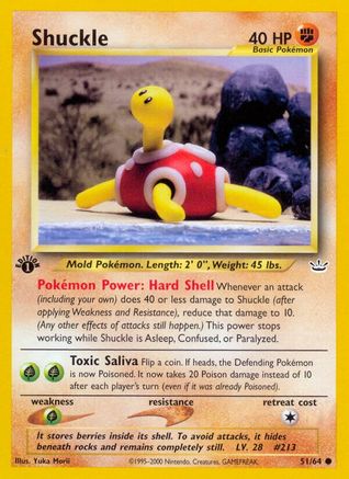 Shuckle (51) 1st Edition - Neo Revelation