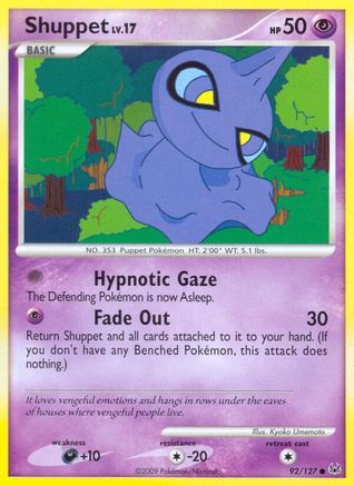 Shuppet (92) Reverse Holofoil - Platinum