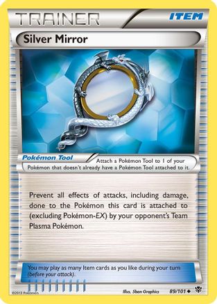 Silver Mirror (89) Reverse Holofoil - Plasma Blast