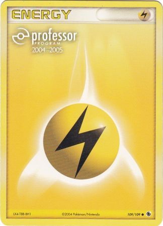 Lightning Energy (109/109) (2004 2005) [Professor Program Promos] | Silver Goblin