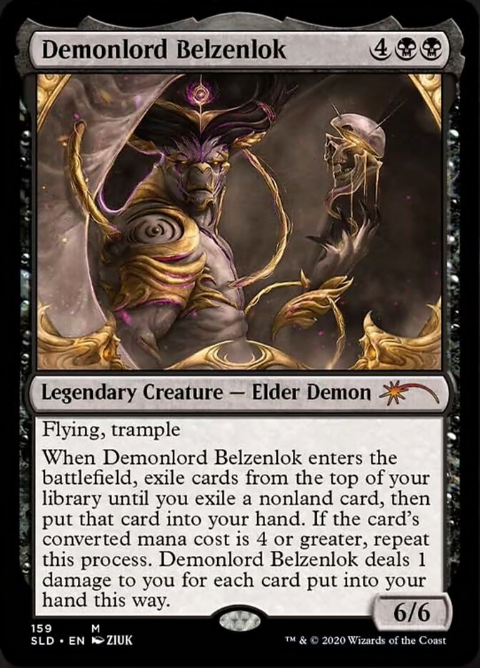 Demonlord Belzenlok (Foil Etched) [Secret Lair Drop Series] | Silver Goblin