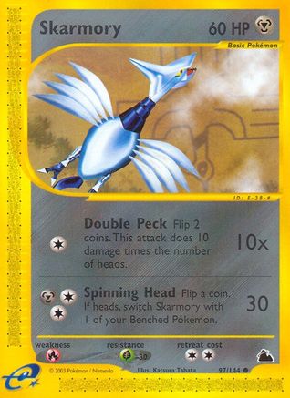 Skarmory (97) Reverse Holofoil - Skyridge