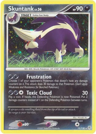 Skuntank (15) Reverse Holofoil - Diamond and Pearl
