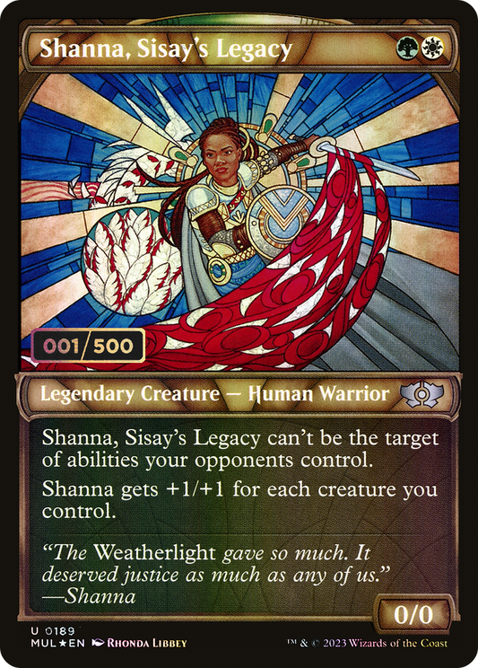 Shanna, Sisay's Legacy (Serialized) [Multiverse Legends]