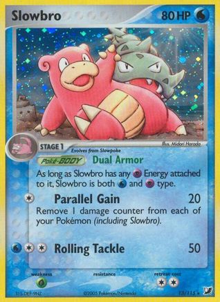 Slowbro (13) Reverse Holofoil - Unseen Forces