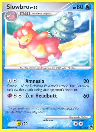 Slowbro (54) Reverse Holofoil - Great Encounters