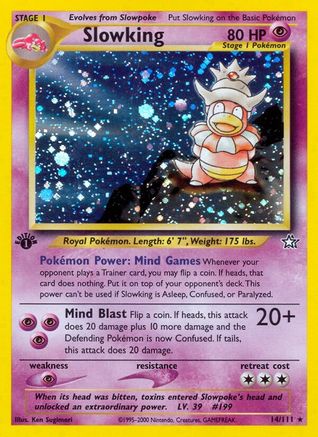 Slowking (14/111) [Neo Genesis Unlimited] | Silver Goblin