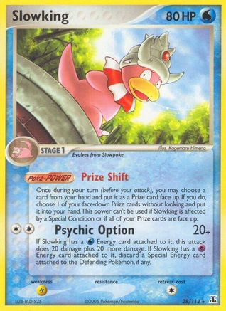 Slowking (28) Reverse Holofoil - Delta Species