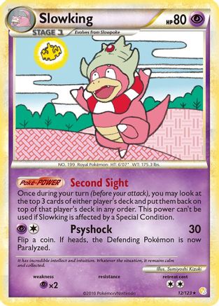 Slowking (12) Reverse Holofoil - HeartGold SoulSilver