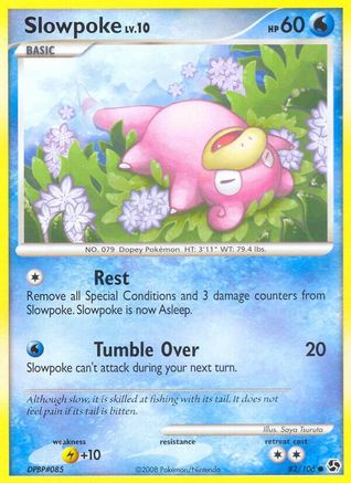 Slowpoke (82) Reverse Holofoil - Great Encounters