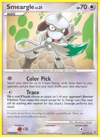 Smeargle (66) Reverse Holofoil - Secret Wonders
