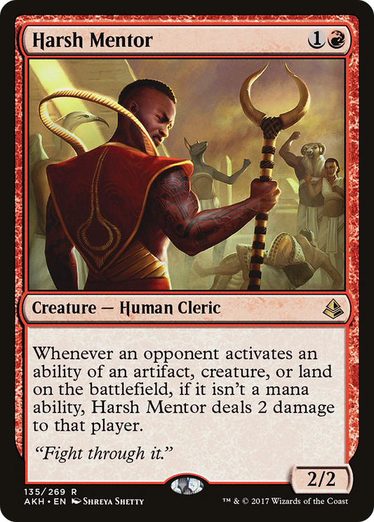 Harsh Mentor [Amonkhet] Foil