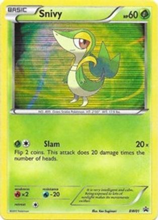 Snivy (BW01) [Black & White: Black Star Promos] | Silver Goblin