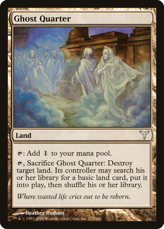 Ghost Quarter [Dissension] Foil