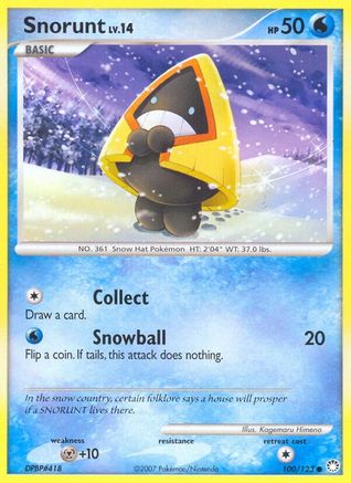 Snorunt (100) Reverse Holofoil - Mysterious Treasures