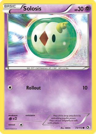 Solosis (73) Reverse Holofoil - Legendary Treasures