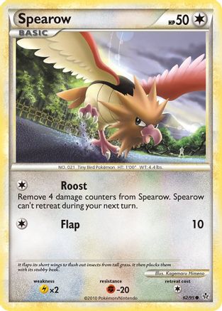 Spearow (62) Reverse Holofoil - Unleashed