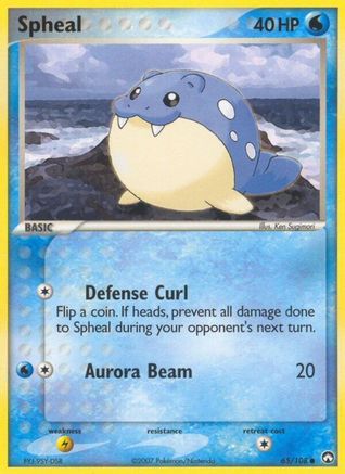 Spheal (65) Reverse Holofoil - Power Keepers