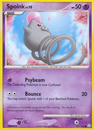 Spoink (121) Reverse Holofoil - Legends Awakened