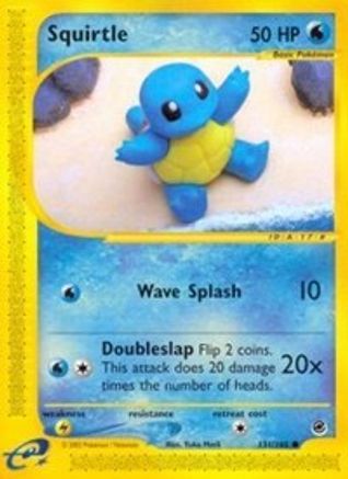 Squirtle (131) (131) Reverse Holofoil - Expedition