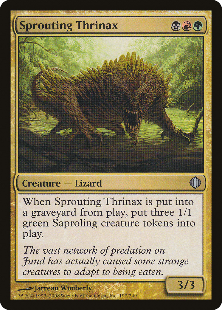 Sprouting Thrinax [Shards of Alara] Foil