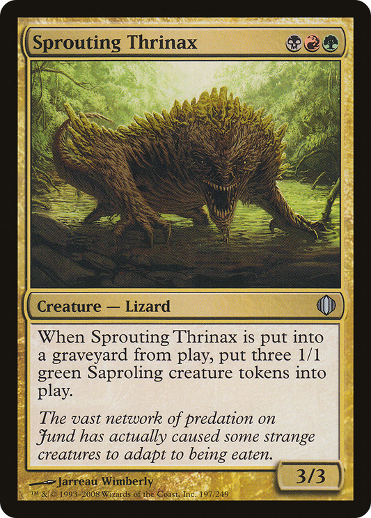 Sprouting Thrinax [Shards of Alara] Foil