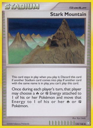 Stark Mountain (135) Reverse Holofoil - Legends Awakened