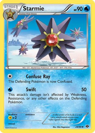 Starmie (24) Reverse Holofoil - Next Destinies