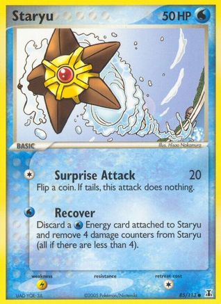 Staryu - 085/113 (85) Reverse Holofoil - Delta Species