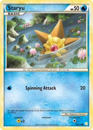Staryu (84) Reverse Holofoil - HeartGold SoulSilver