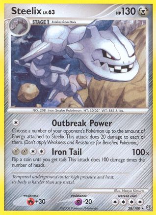Steelix (28) Reverse Holofoil - Stormfront