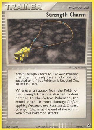 Strength Charm (92) Reverse Holofoil - Deoxys