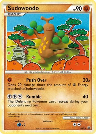 Sudowoodo (9) Reverse Holofoil - Unleashed