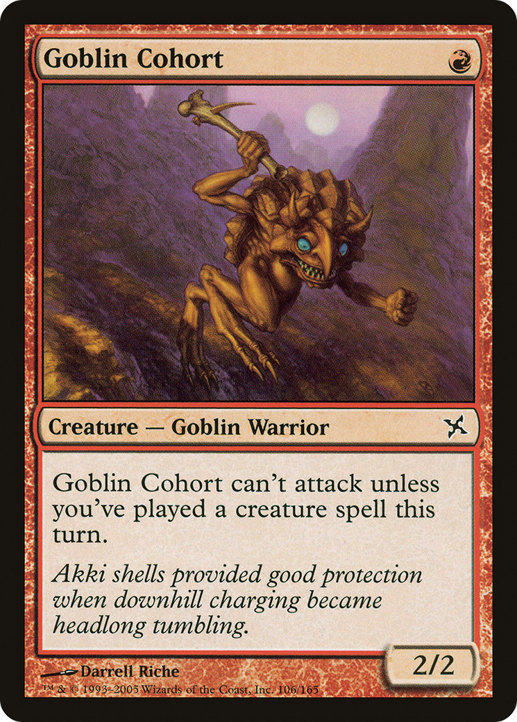 Goblin Cohort [Betrayers of Kamigawa] Foil