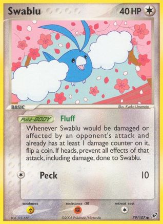 Swablu (79) Reverse Holofoil - Deoxys