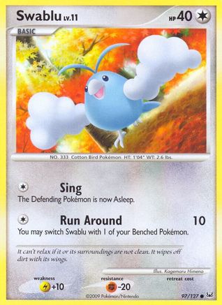 Swablu (97) Reverse Holofoil - Platinum