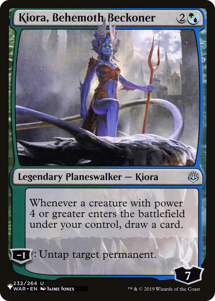 Kiora, Behemoth Beckoner (WAR-232)