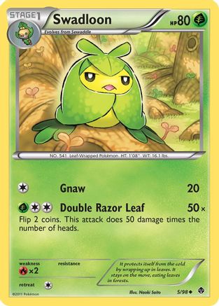 Swadloon (5) Reverse Holofoil - Emerging Powers