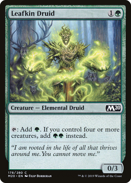Leafkin Druid [Core Set 2020] Foil