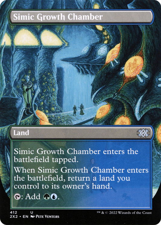 Simic Growth Chamber (Borderless Alternate Art) [Double Masters 2022]