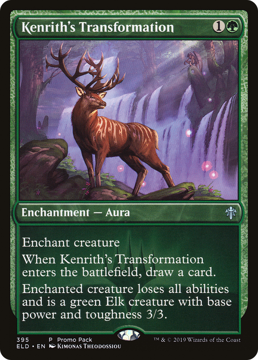 Kenrith's Transformation (Promo Pack) [Throne of Eldraine Promos] Foil
