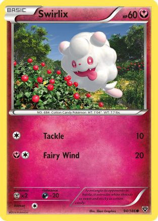 Swirlix (94) Reverse Holofoil - XY Base Set